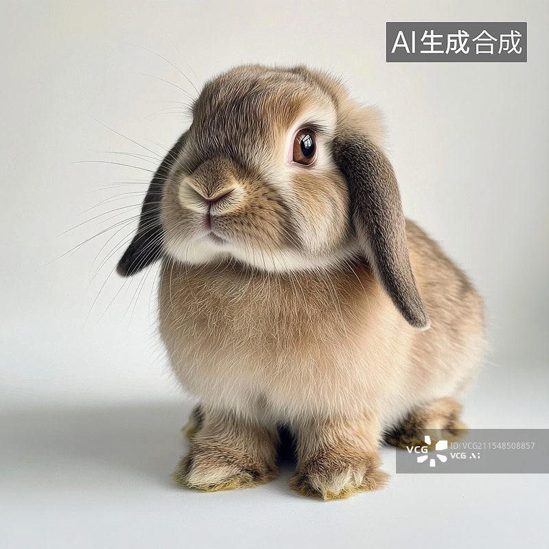 【AI数字艺术】可爱的兔子图片素材