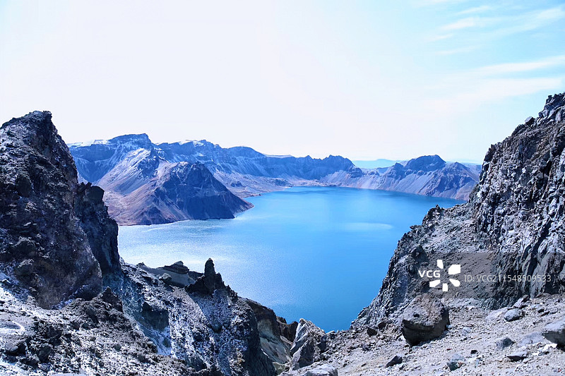 美丽天池图片素材