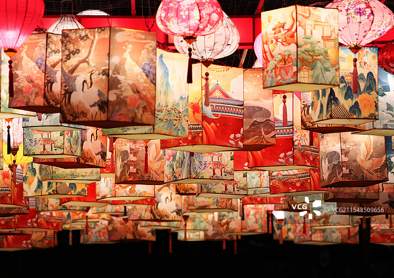 元宵节灯会图片素材