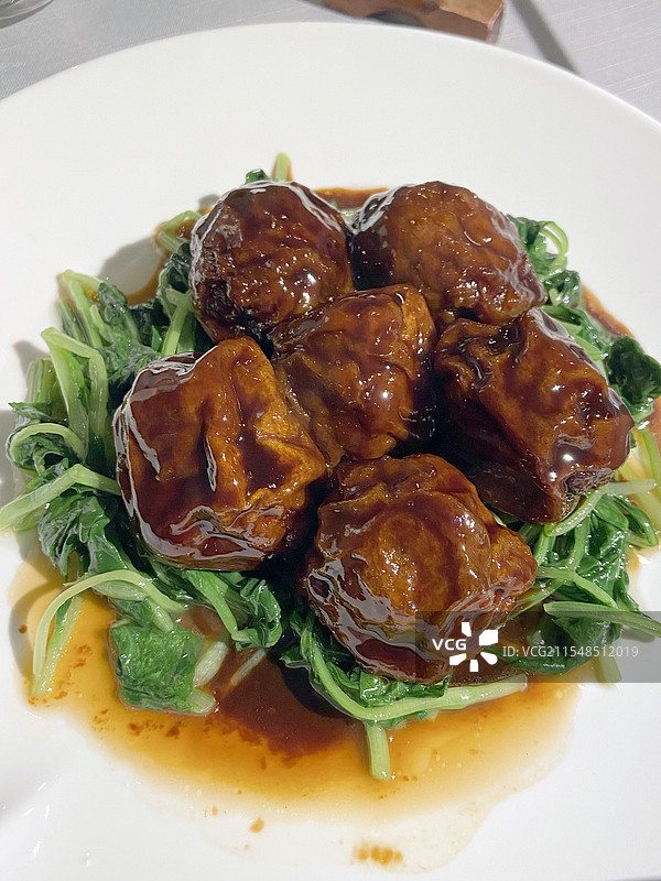 面筋塞肉美食图片素材