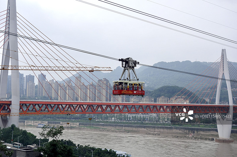 重庆白象居长江大桥图片素材