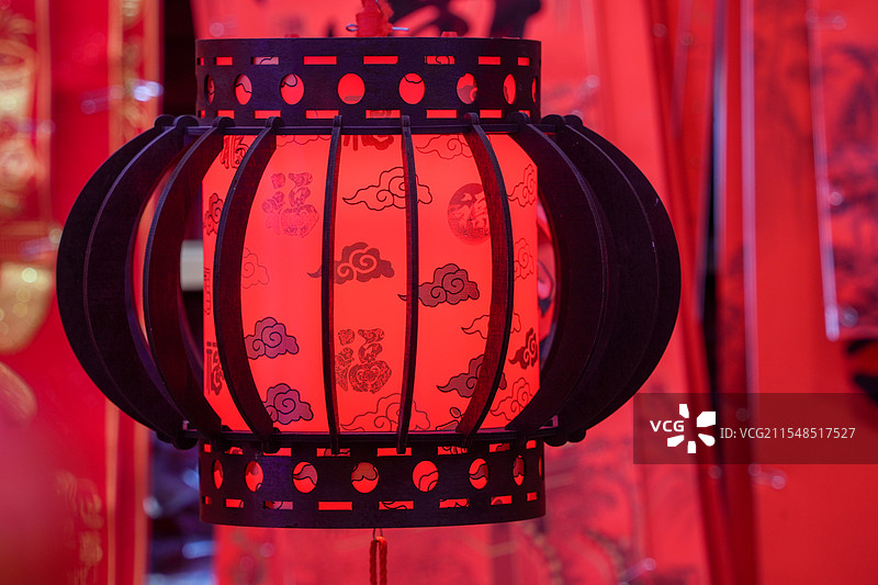 中国春节红灯笼图片素材