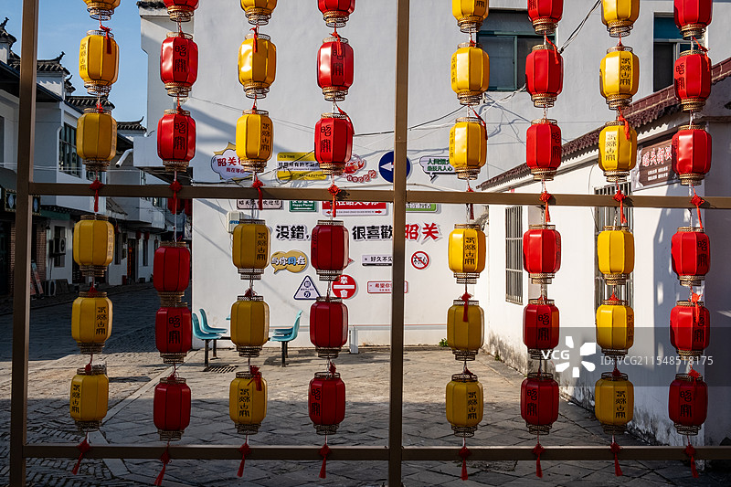 安徽马鞍山市含山县伍子胥过昭关风景区图片素材