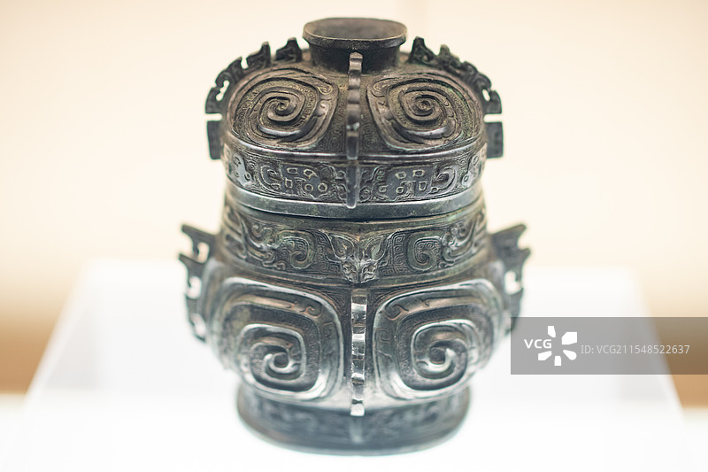 上海博物馆观赏记录图片素材