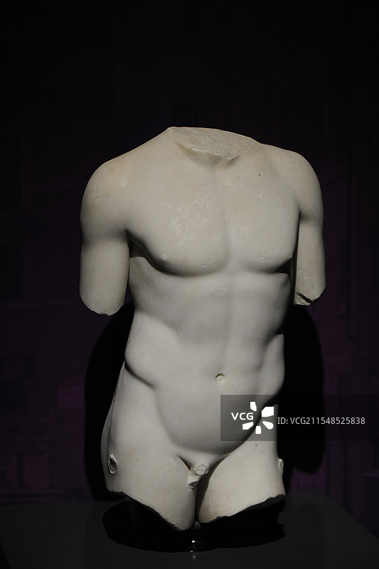 古罗马时期男性上身像图片素材