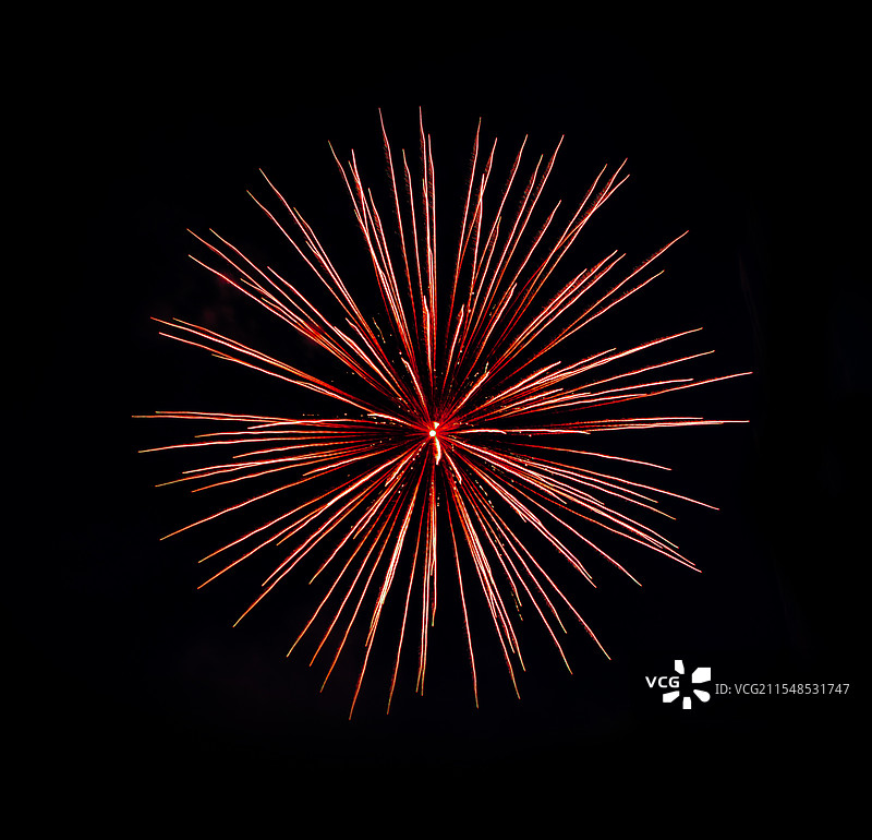完整的烟花特写图片素材