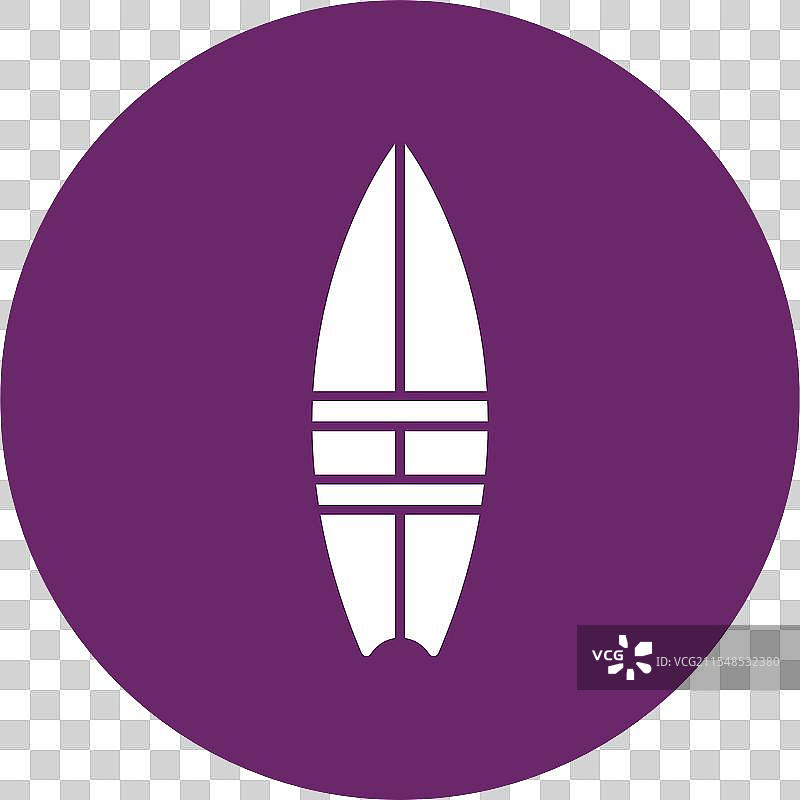 冲浪板图标圆形符号图片素材