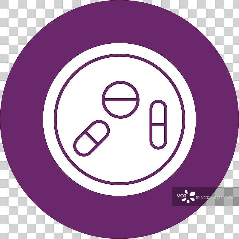 不良习惯图标圆形符号图片素材