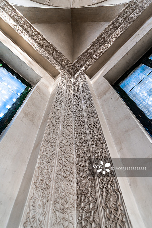 新疆喀什-玉素甫·哈斯·哈吉甫陵墓图片素材