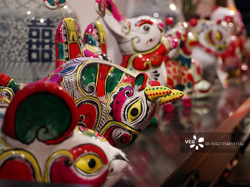 中国工艺美术馆非物质文化遗产馆展品图片素材