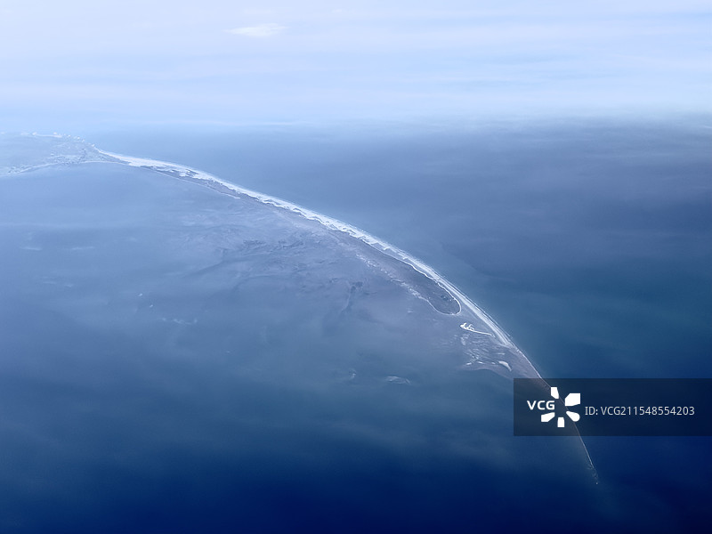 新西兰 塔斯曼湾 Farewell Spit 告别沙洲 南岛北端图片素材