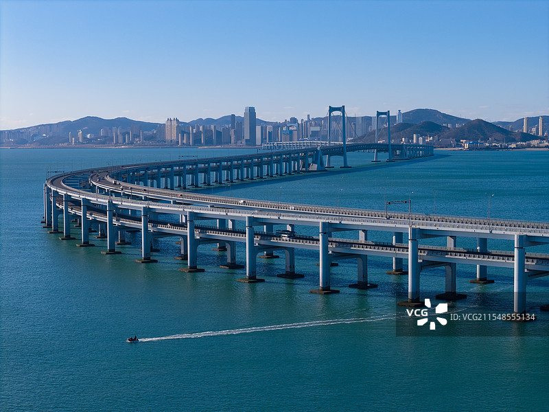 星海湾大桥图片素材