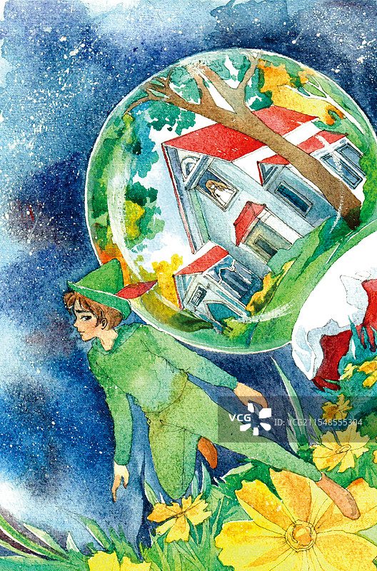 童话插画图片素材