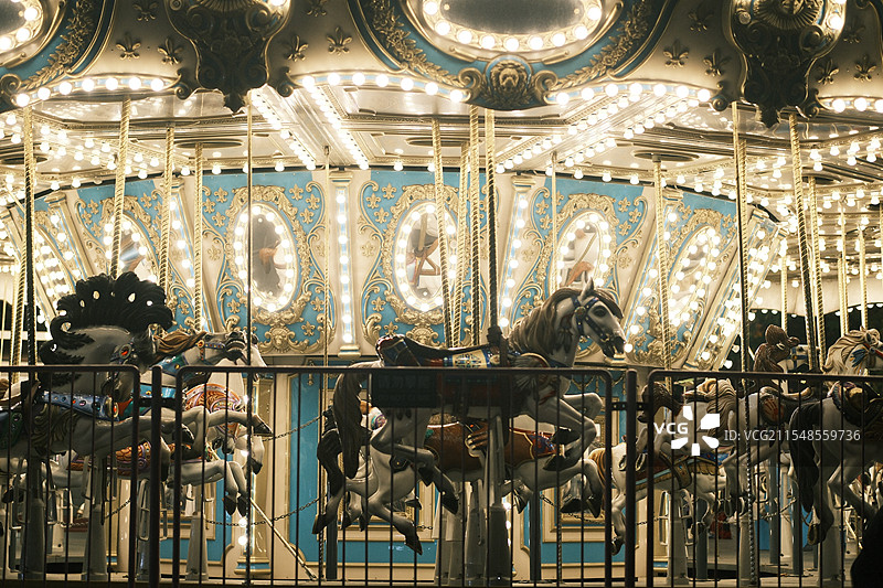 旋转木马图片素材