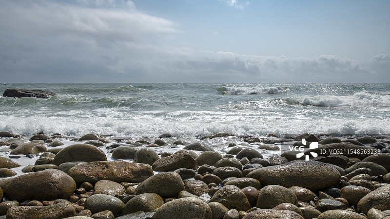 海南万宁大花角海景图片素材