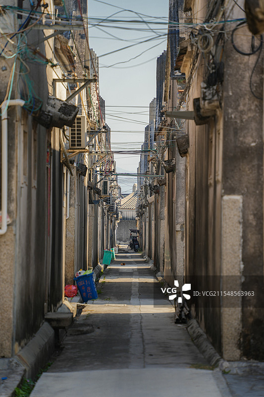 广东省揭阳市普宁市大坝镇白坑村潮汕民居古建筑图片素材