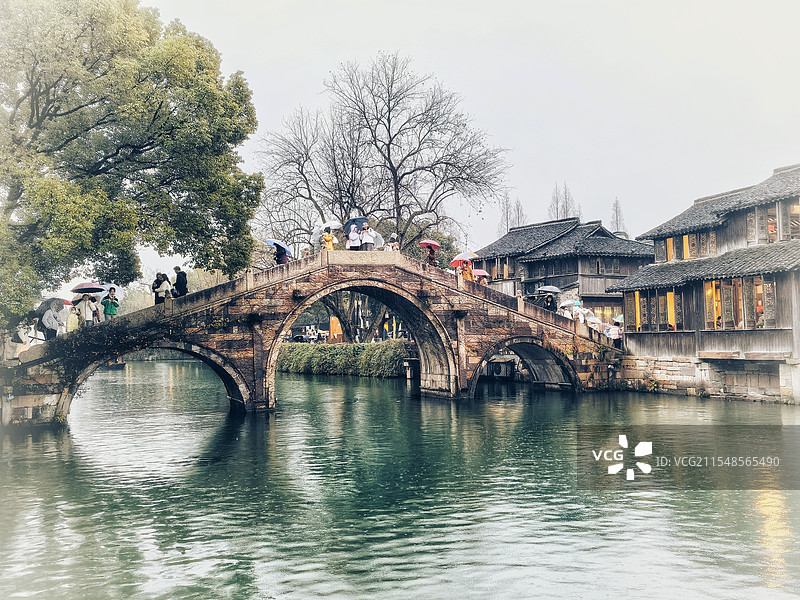 江南水乡图片素材