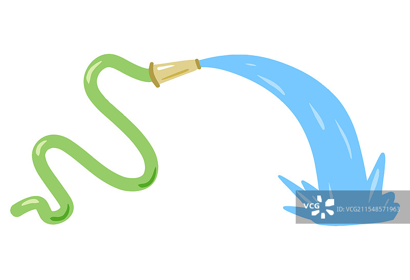 消防用水枪喷射水流图片素材