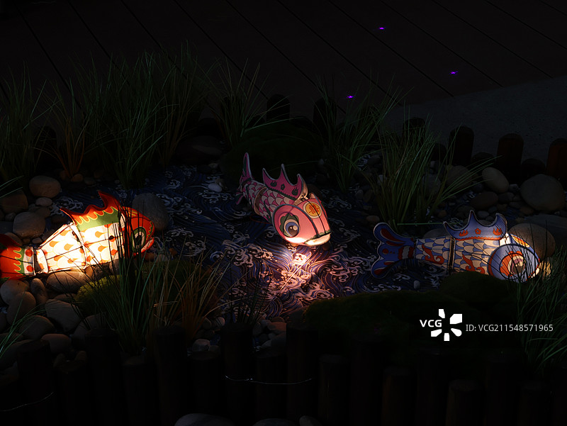 徽州非遗鱼灯图片素材