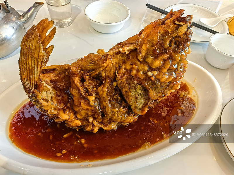 糖醋鲤鱼图片素材