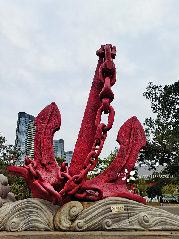 船锚展品图片素材