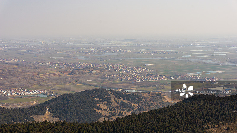 彭城第一高峰的风景-徐州大洞山图片素材