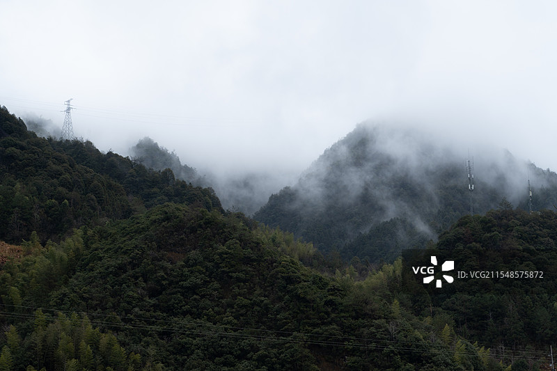 浙江武义牛头山图片素材