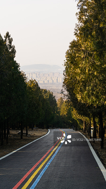 彭城第一高峰的风景-徐州大洞山图片素材