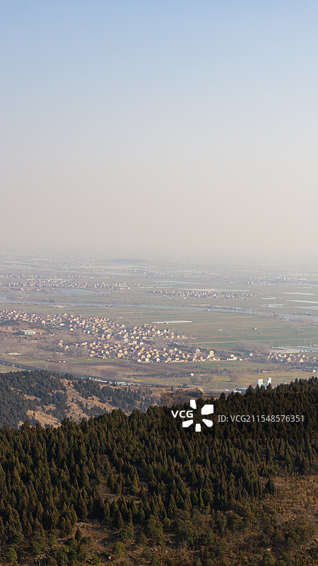 彭城第一高峰的风景-徐州大洞山图片素材