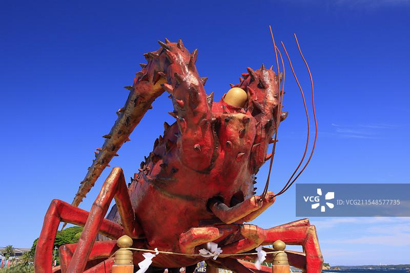 伊势海老祭 伊势海老神轿（三轮车） 三重县志摩市图片素材