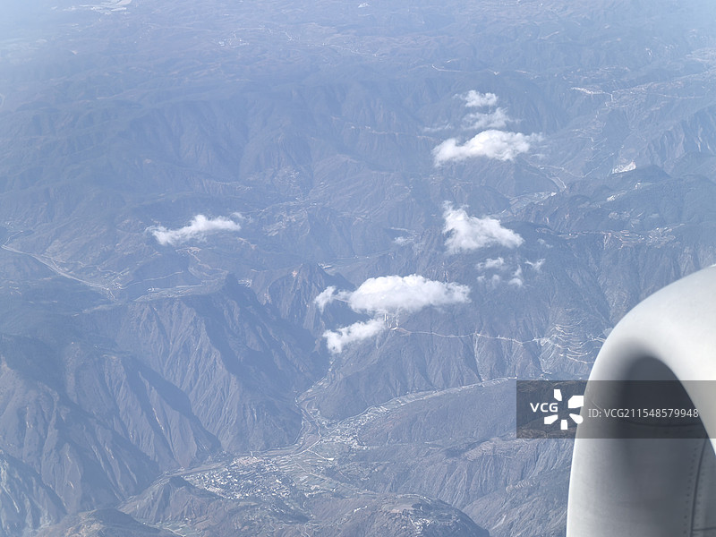 云南山地航拍图片素材