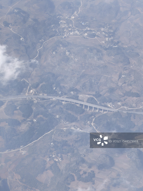 云南山地航拍图片素材