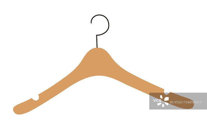 木制衣架的图片图片素材