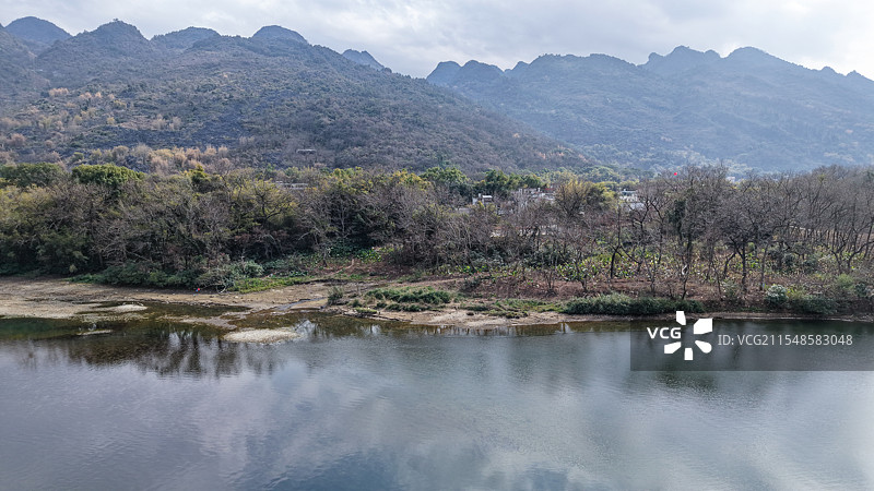 青莲镇水文观景台图片素材
