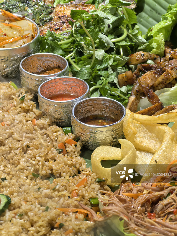 西双版纳孔雀宴图片素材