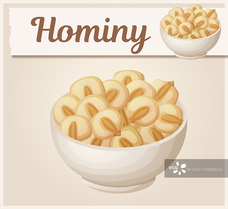 碗中的玉米粒图标，干玉米粒图片素材
