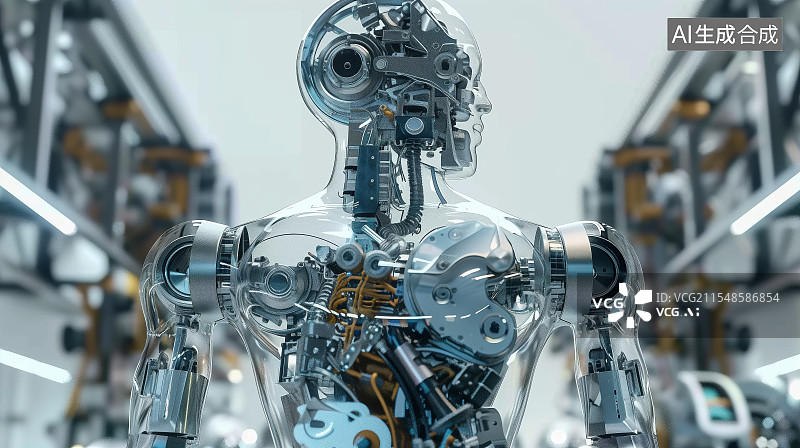 【AI数字艺术】工厂机械特写图片素材