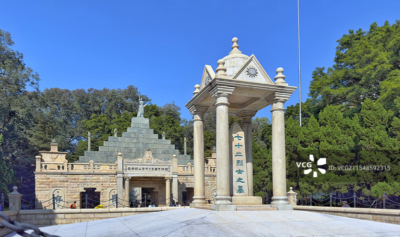 广州黄花岗七十二烈士墓图片素材