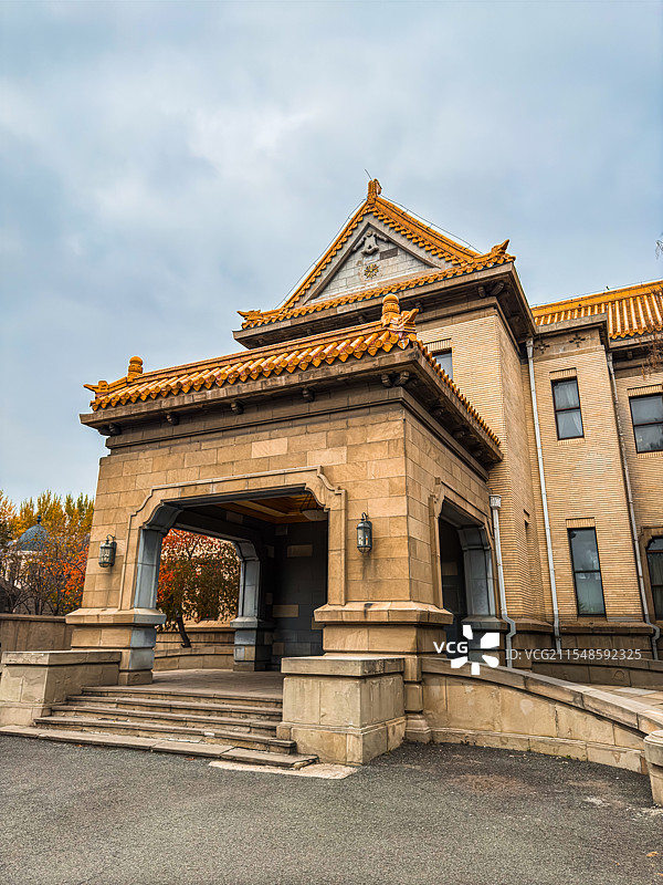 长春 伪满皇宫 同德殿 末代皇帝取景地图片素材