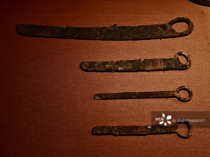 铁削刀 三国—晋 湖南博物院藏图片素材