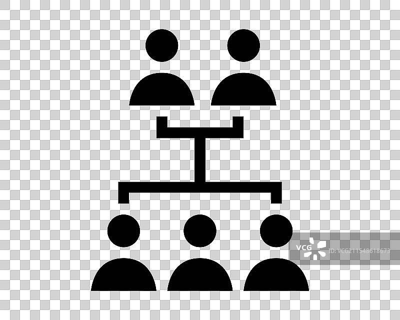 家谱网络家族树团队协作团队图表图片素材