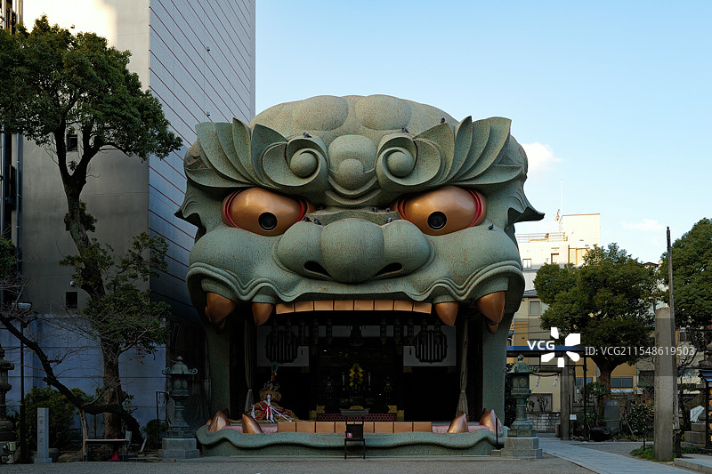 难波八坂神社图片素材