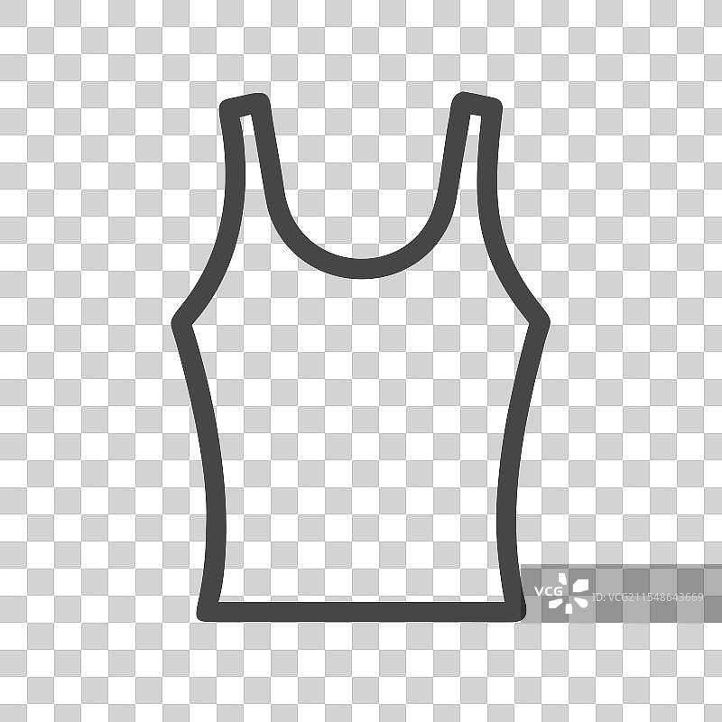 吊带衫图标 连衣裙图标 服装图标图片素材