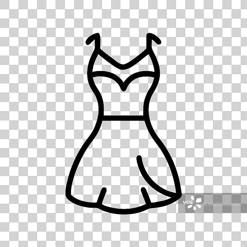 迷你裙图标 服装图标图片素材