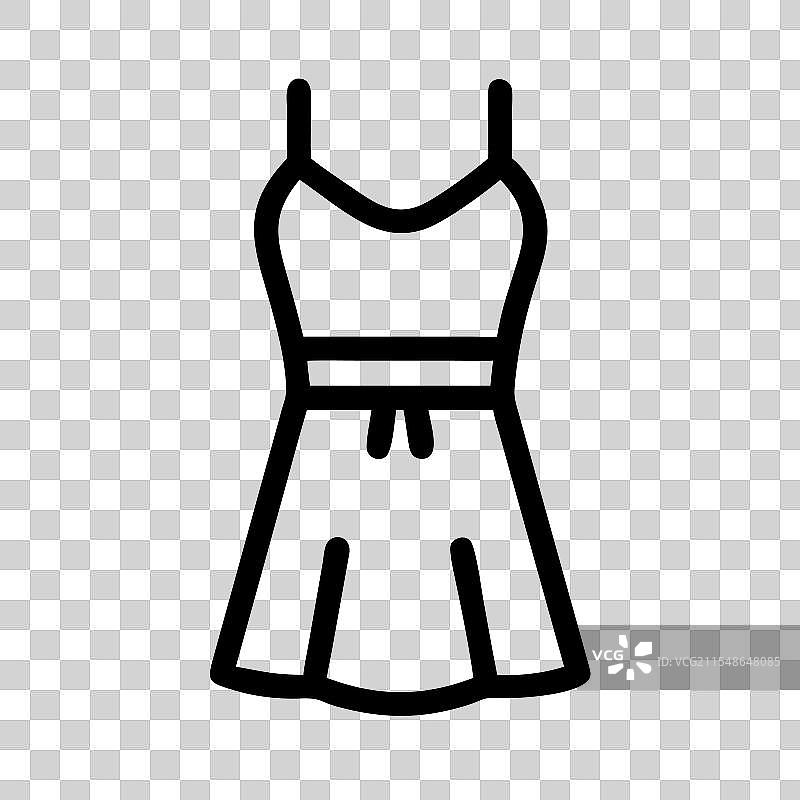 迷你裙图标 服装图标图片素材