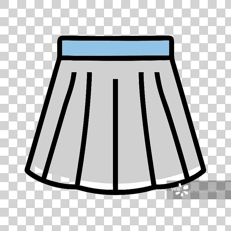 迷你裙图标 连衣裙图标 服装图标图片素材