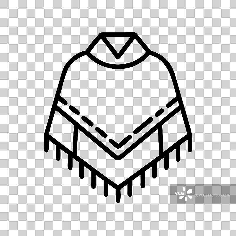 斗篷图标 连衣裙图标 服装图标图片素材