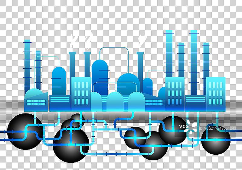 工业生产厂的技术图片素材