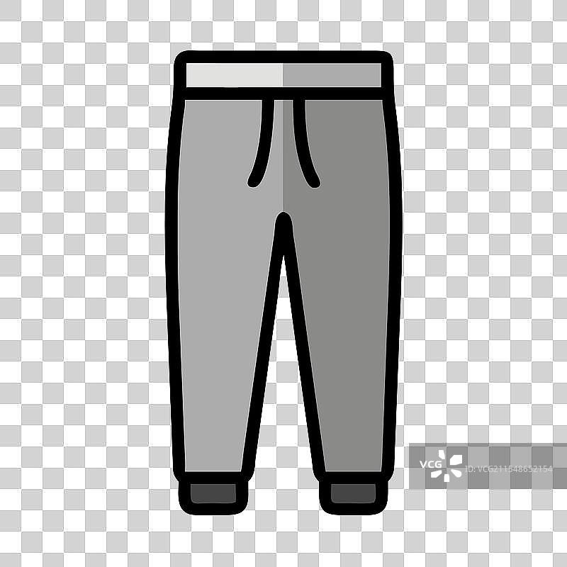 运动裤图标 连衣裙图标 服装图标图片素材