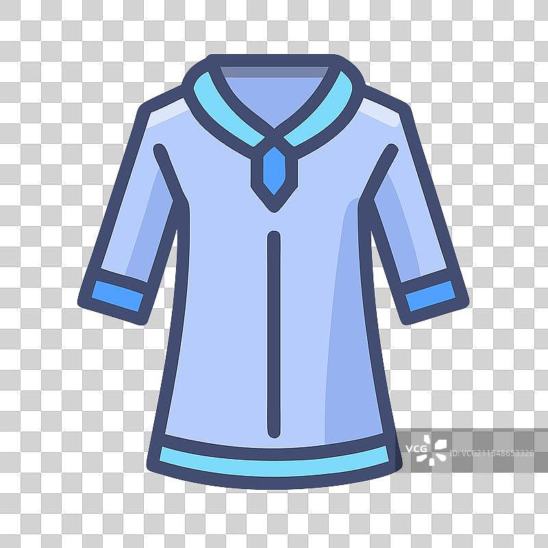 长袍图标 连衣裙图标 服装图标图片素材